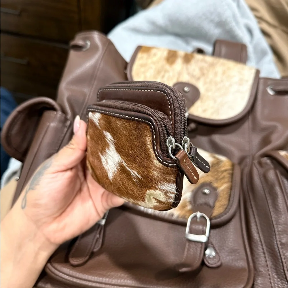 Wrangler Leather Backpack - Picture 4 of 14